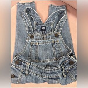 Gap Kids 2T Blue Denim Overalls – Heart Patch Accent